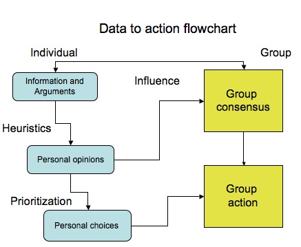 Data to action flowchart
