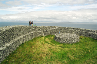 Ring fort on Inis Mor