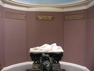 Shelley's tomb in University College