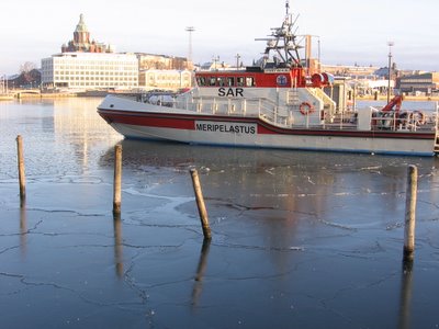 SAR boat in Helsinki