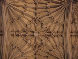 Ceiling in the Bodleian Library