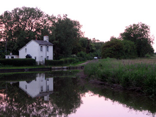 Canalside house