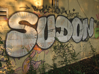 Grafitti near the Oxford Canal