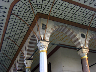 Detail in the Topkapi Palace
