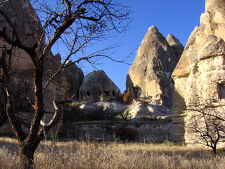 Fairy chimneys in Capadocia