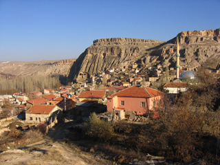 Village in the Ihlara Valley