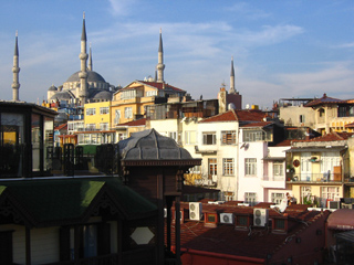Blue Mosque and other buildings