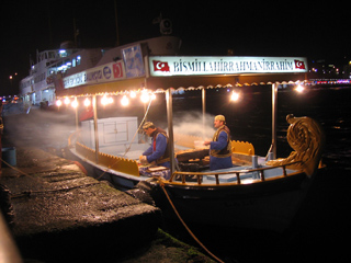 Fish vendors, Istanbul
