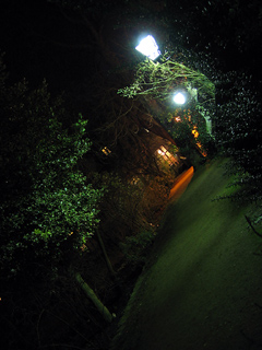 Dark path in Merton College