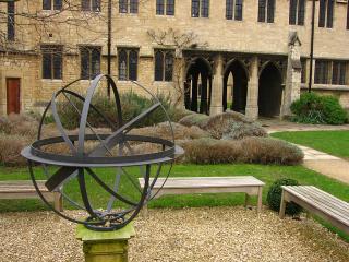 Quad in St. Cross College, Oxford
