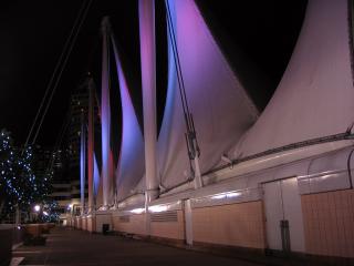 Sails at Canada Place
