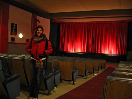 Emily Horn in the ByTowne Cinema