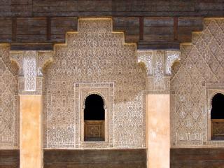 Ali ben Youssef Medersa detail