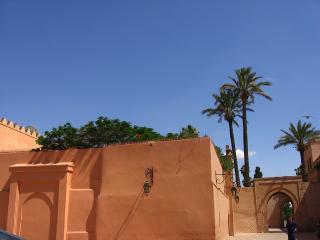 City walls in Marrakesh