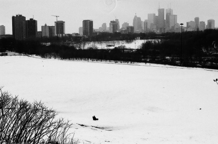 Toronto snowscape
