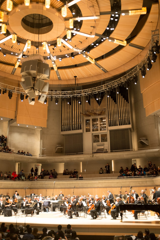 Toronto Symphony Orchestra 1/2 a sibilant intake of breath