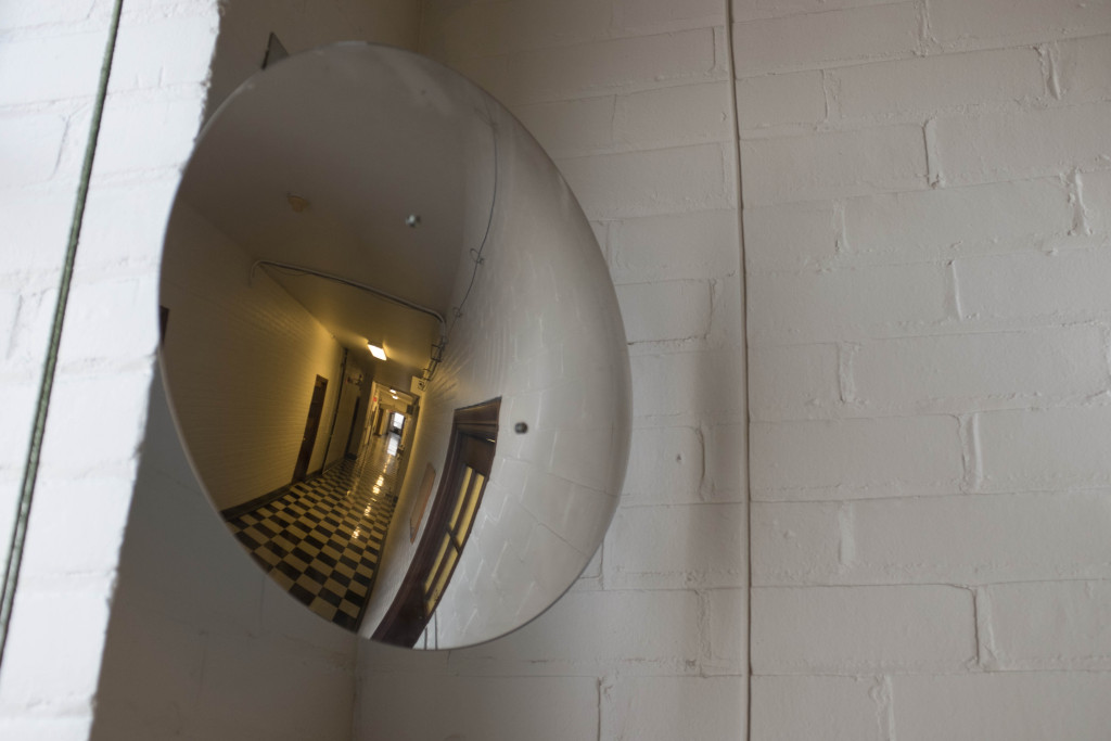 Curved Mirror A Sibilant Intake Of Breath